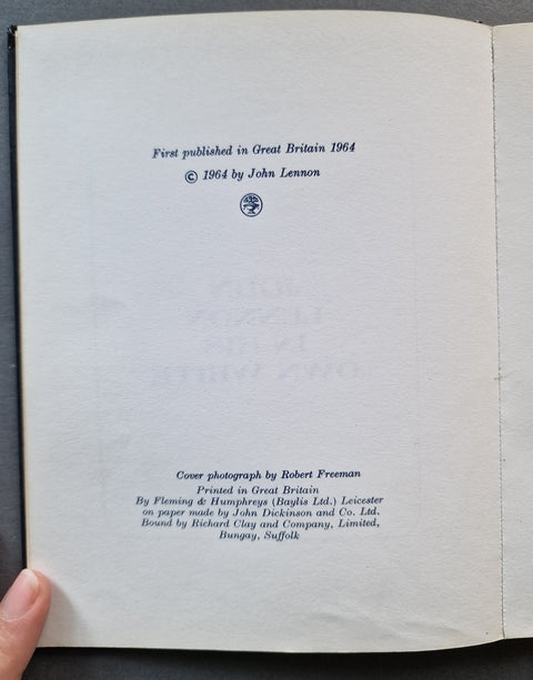 In His Own Write - Setanta Books