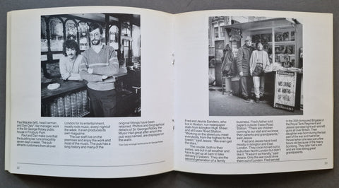 Islington's People: Changes in Our Working Lives - Setanta Books