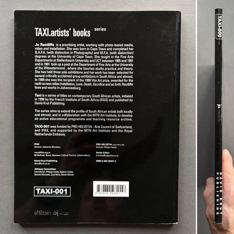 Jo Ractliffe: Artist's Book Taxi 001 - Setanta Books