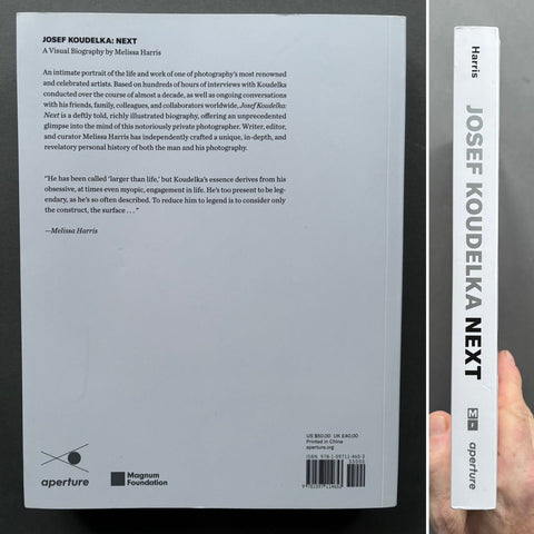 Josef Koudelka: Next: A Visual Biography - Setanta Books