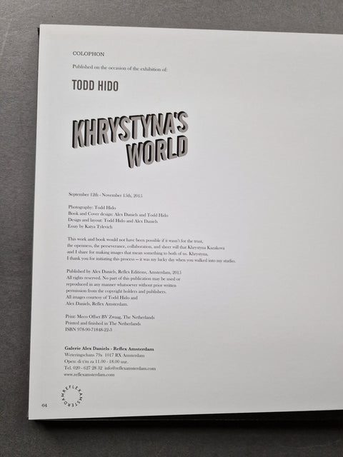 Khrystyna's World - Setanta Books