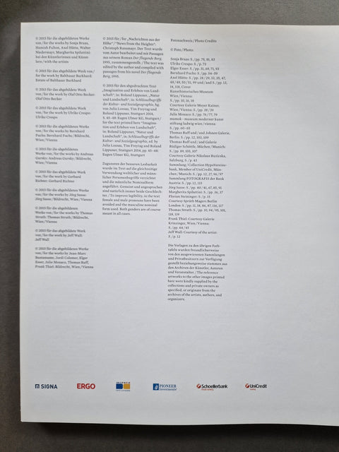 Landscape in My Mind: Landscape Photography Today, Hamish Fulton to Andreas Gursky
