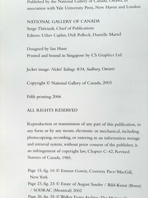 Manufactured Landscapes - Setanta Books