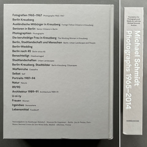 Michael Schmidt: Photographs 1965–2014 - Setanta Books