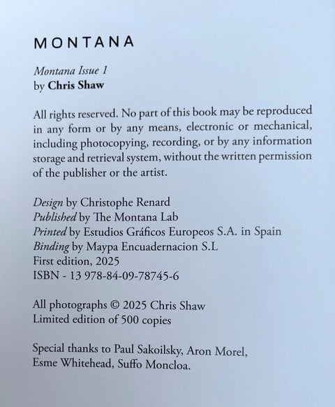 Montana Issue 1: Budapest - Setanta Books