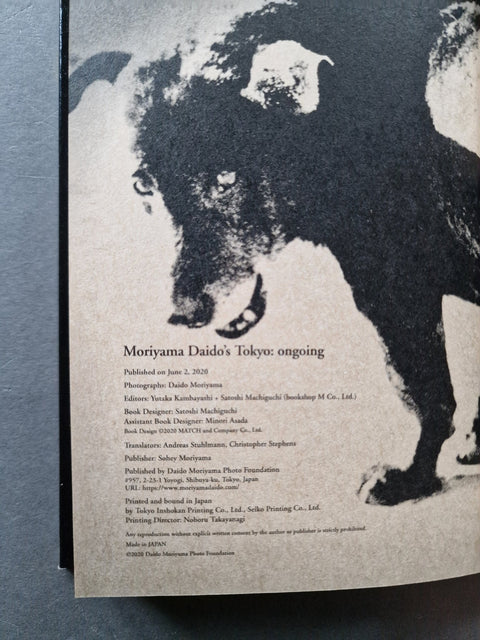 Moriyama Daido's Tokyo: Ongoing - Setanta Books