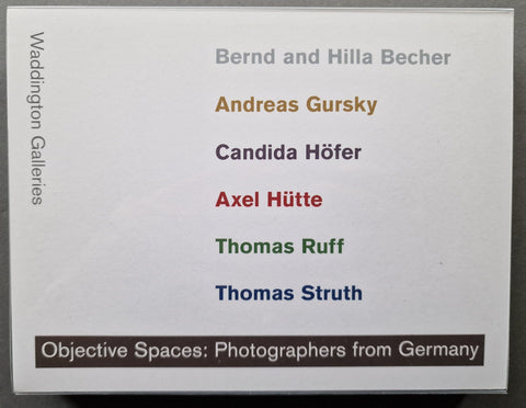 Objective Spaces: Photographers from Germany - Setanta Books