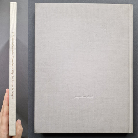 Of Passions and Tenderness: Portraits of Olga by Baron De Meyer - Setanta Books