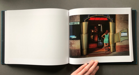 Image of inside pages of Between Worlds by Harry Gruyaert