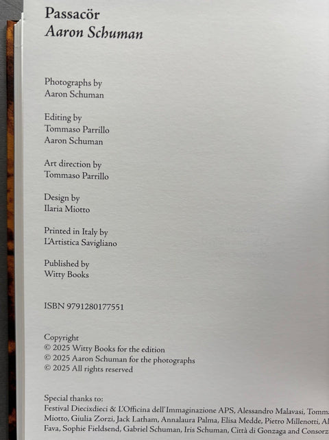 Passacör - Setanta Books