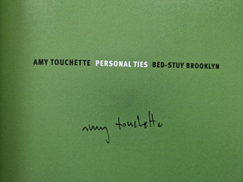 Personal Ties: Bed - Stuy, Brooklyn - Setanta Books
