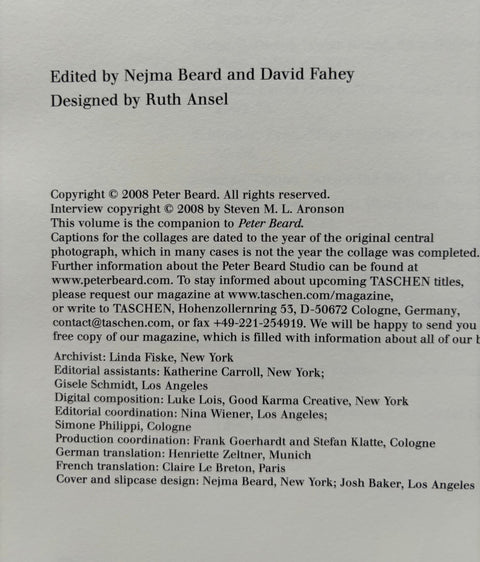 Peter Beard - Setanta Books