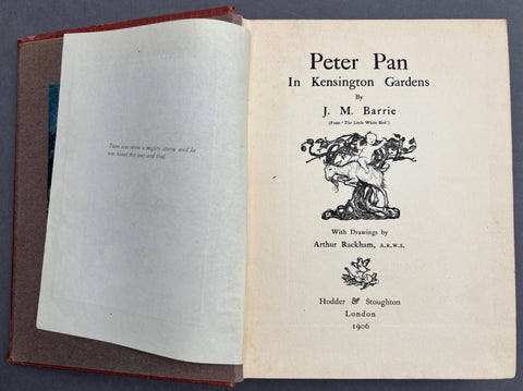 Peter Pan in Kensington Gardens - Setanta Books