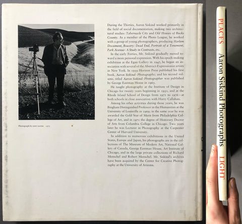 Places: Aaron Siskind Photographs