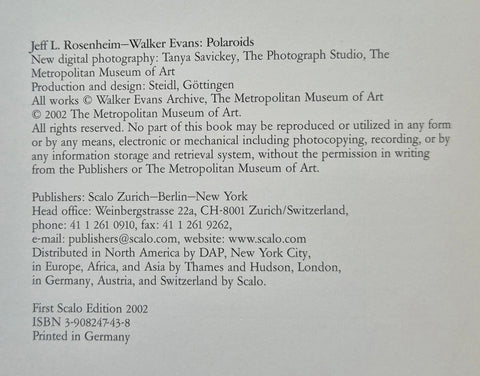 Polaroids - Setanta Books