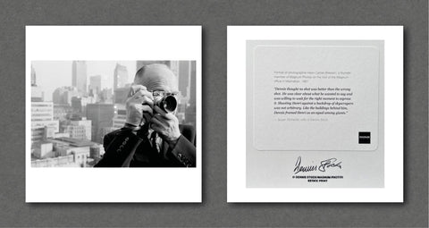 Portrait of Photographer Henri Cartier - Bresson - Setanta Books