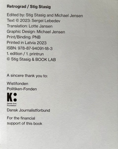 Retrograd + Forstate - Setanta Books