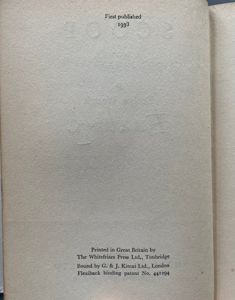 Scoop - 1st signed - Setanta Books
