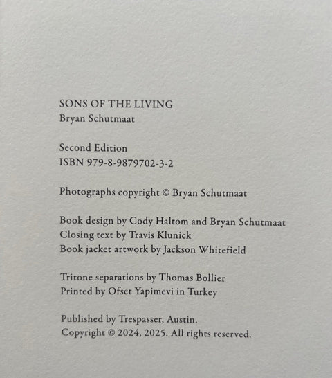 Sons of the Living - Setanta Books