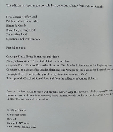 Sweet Life - Setanta Books