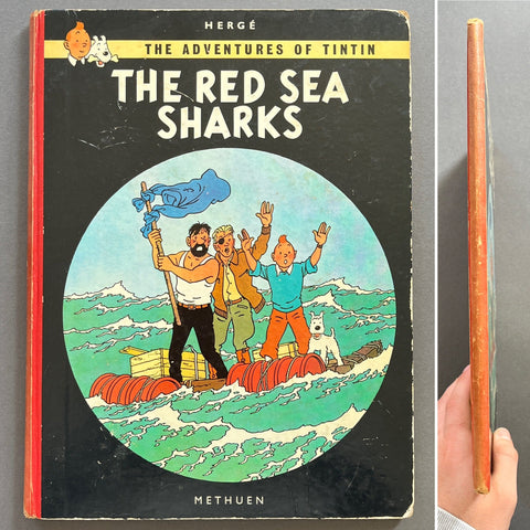 The Adventures of Tintin - The Red Sea Sharks - UK 1st - Setanta Books