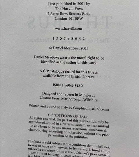 The Bus: The Free Photographic Omnibus 1973-2001 - Setanta Books
