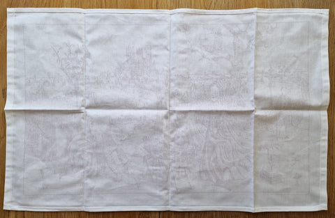 The Charm of Lincolnshire Tea Towel - Setanta Books