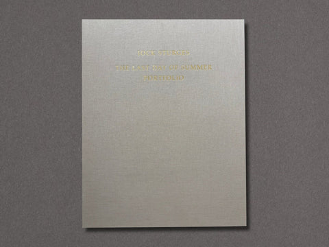 The Last Day of Summer Portfolio - Setanta Books