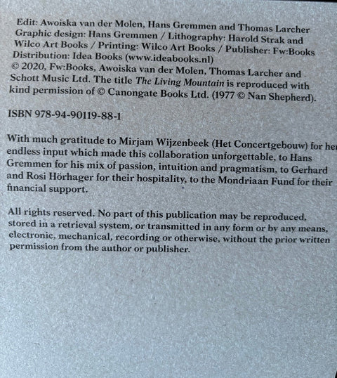 The Living Mountain - Setanta Books