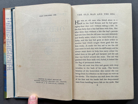 The Old Man and the Sea - UK 1st - Setanta Books