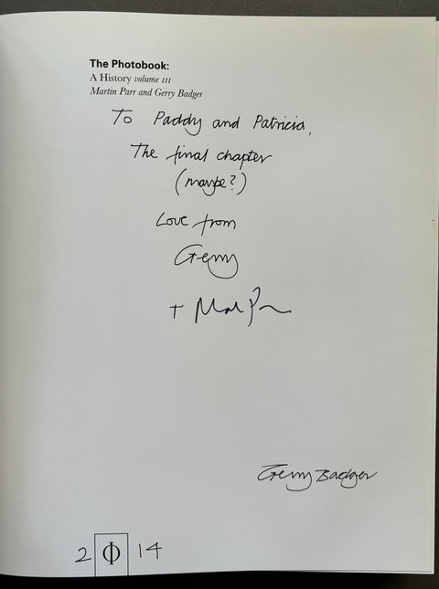 The Photobook A History Vols I - III complete all double signed - Setanta Books