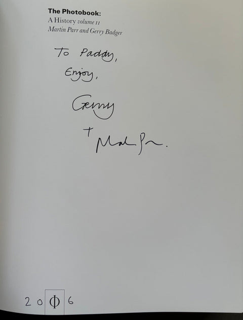 The Photobook A History Vols I - III complete all double signed - Setanta Books