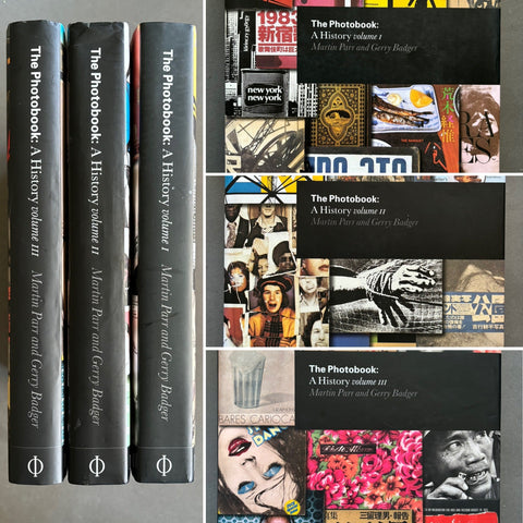 The Photobook A History Vols I - III complete all double signed - Setanta Books