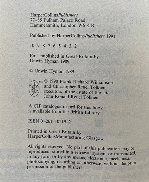 The Treason of Isengard - Setanta Books
