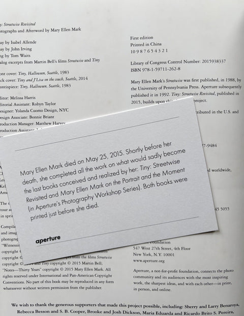 Tiny: Streetwise Revisited - Setanta Books