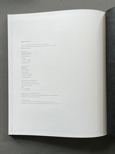 Tom Hunter - Setanta Books