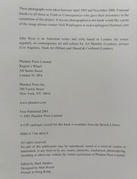 Truth or Consequences - Setanta Books