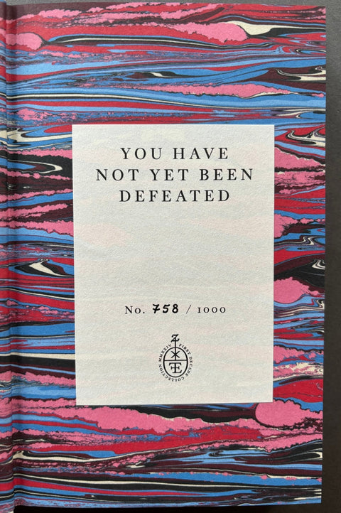 You Have Not Yet Been Defeated - Setanta Books