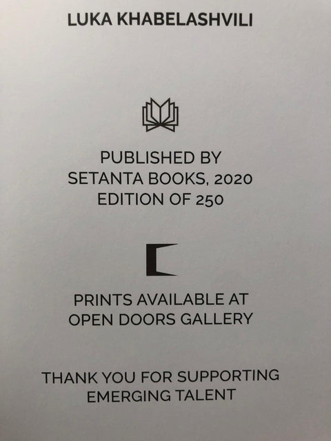 001 - Luka Khabelashvili - Setanta Books