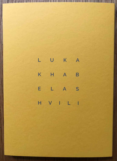 001 - Luka Khabelashvili - Setanta Books