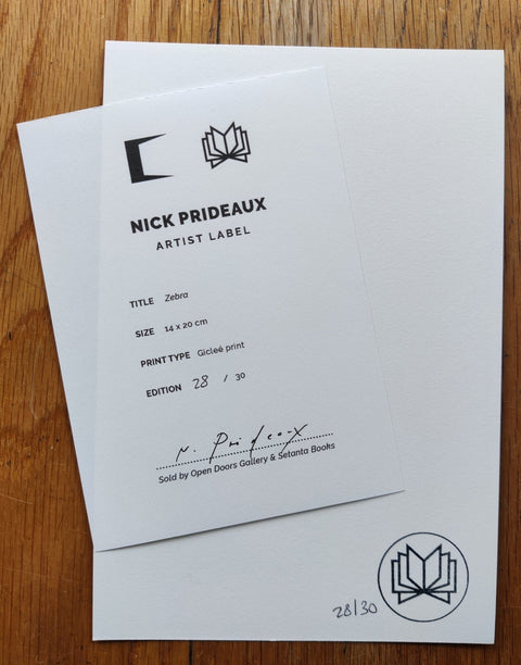 008 - Nick Prideaux - Special Edition (3 Print Options) - Setanta Books