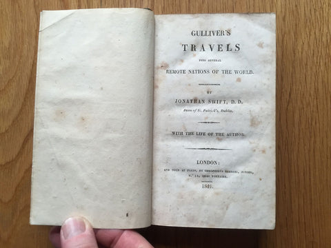 Gulliver's Travels into Several Remote nations of the world - Setanta Books