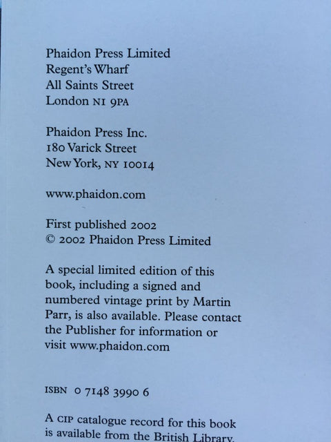 Martin Parr - Setanta Books