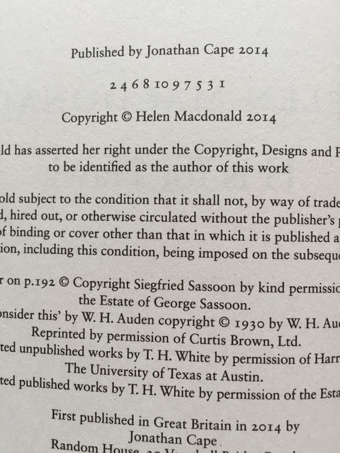 H Is for Hawk - Setanta Books