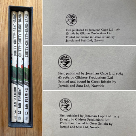 Chitty Chitty Bang Bang set of 1st editions
