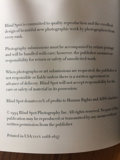 Blind Spot: Issue Four