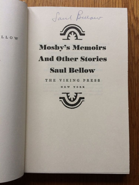 Mosby's Memoirs and Other Stories