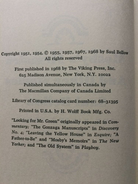 Mosby's Memoirs and Other Stories