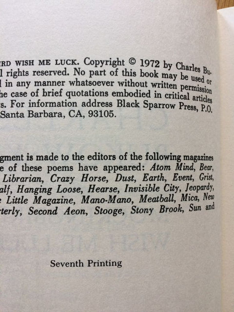 Mockingbird Wish Me Luck