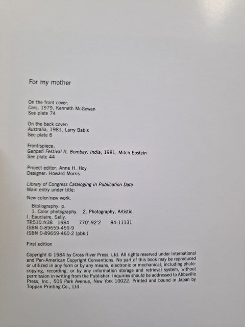 New Color/New Work: 18 Photographic Essays